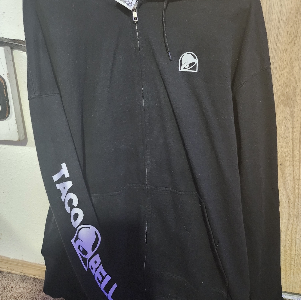 Taco bell zip up hoodie